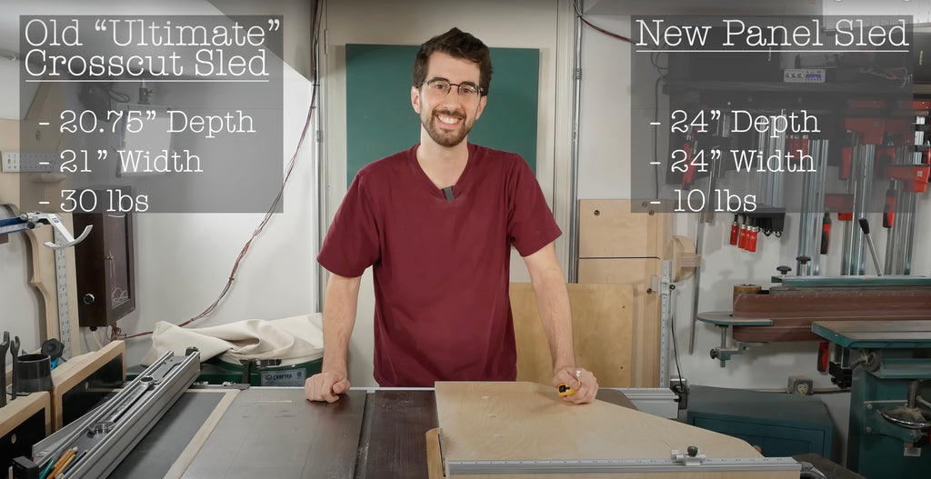 Ultimate crosscut sled vs smaller sled