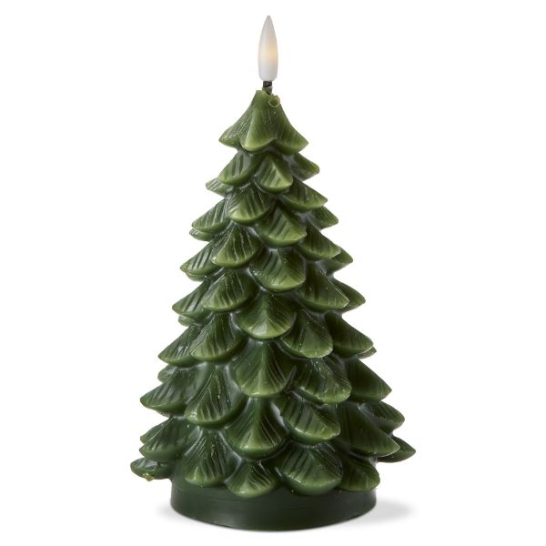Pine Tree LED Candle, Large