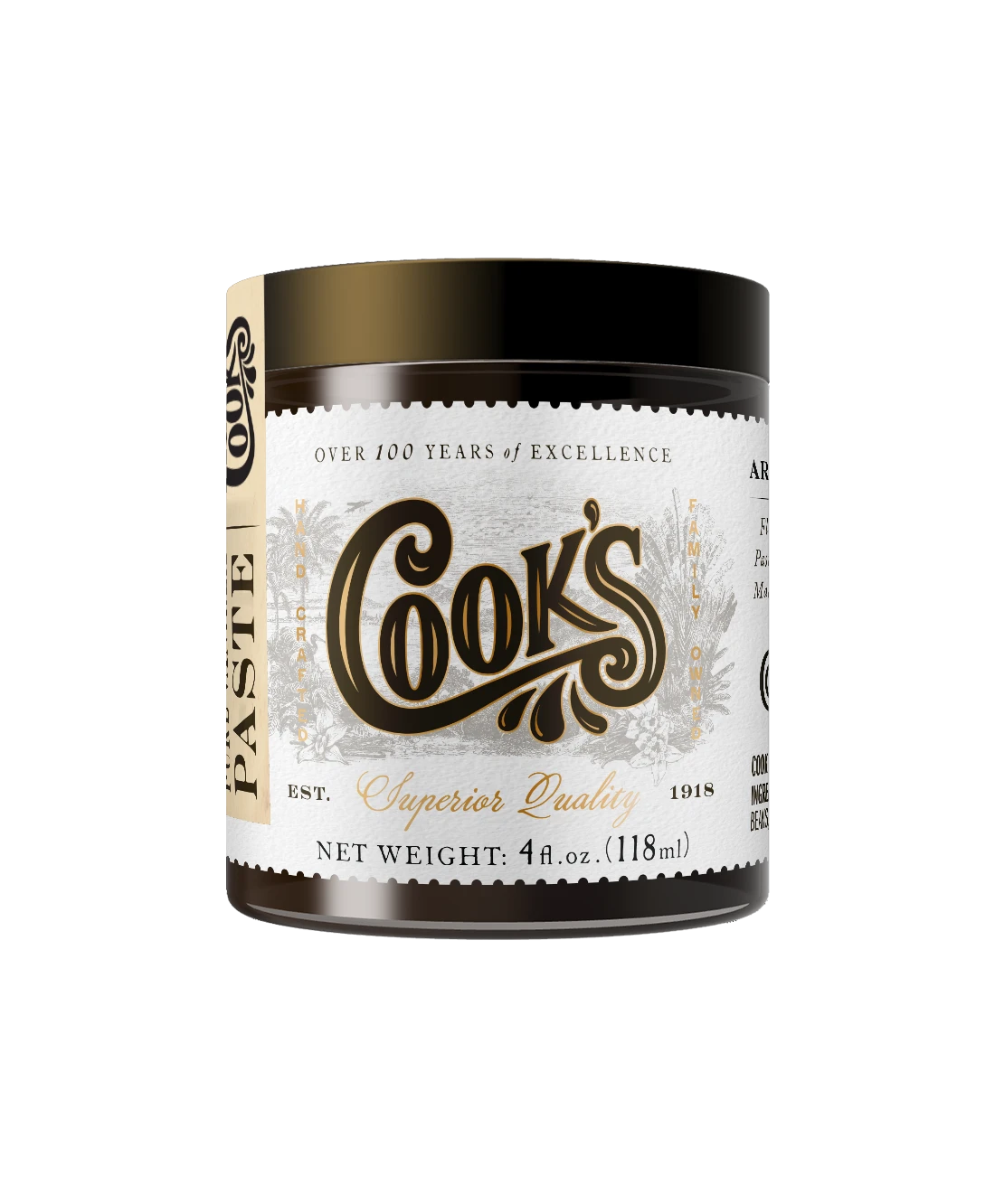 Pure Vanilla Bean Paste - Puree: 4 Oz