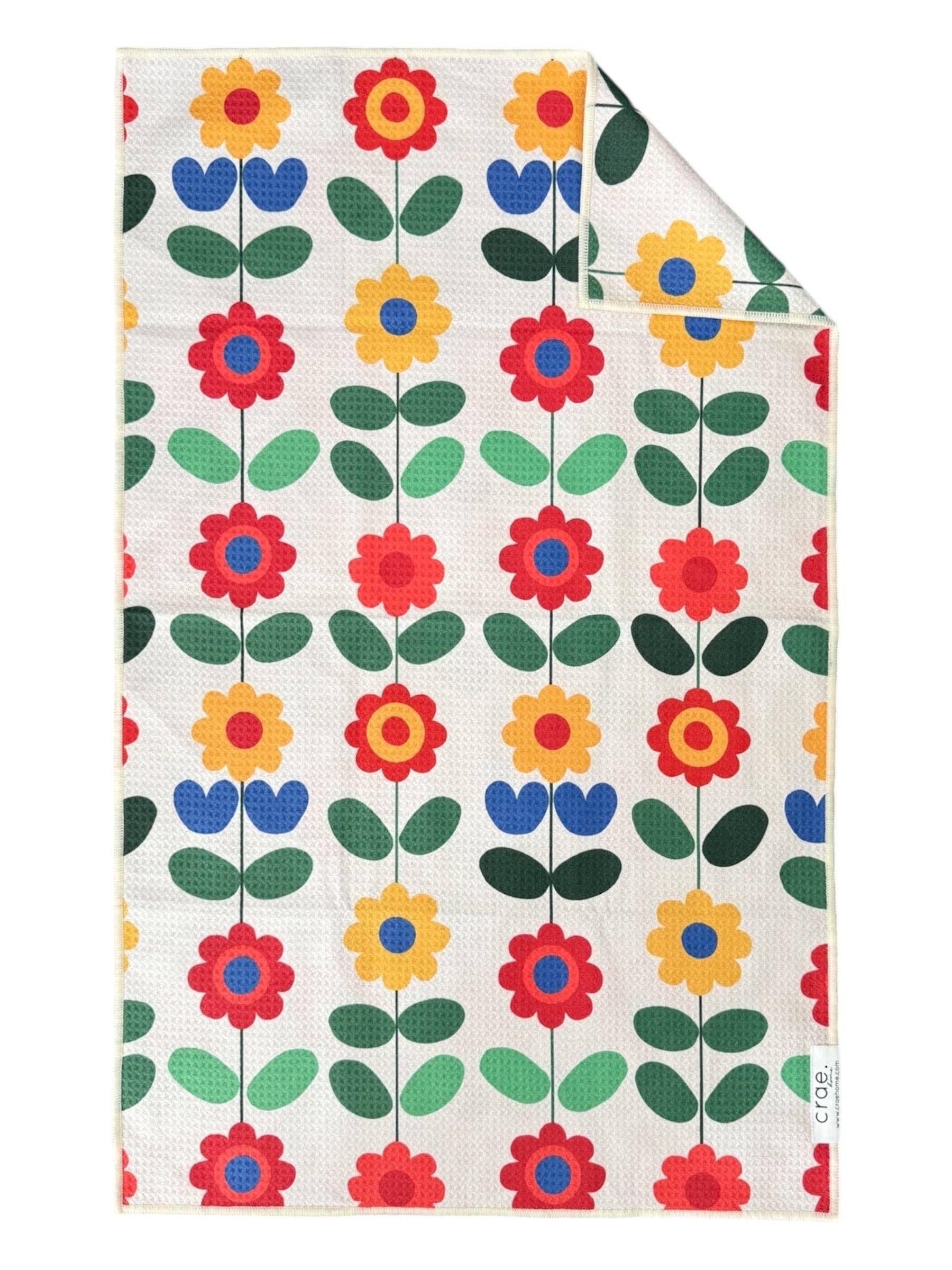 VW: Double-Sided Hand Towel: Multi / 17x27 in / Hand Towel