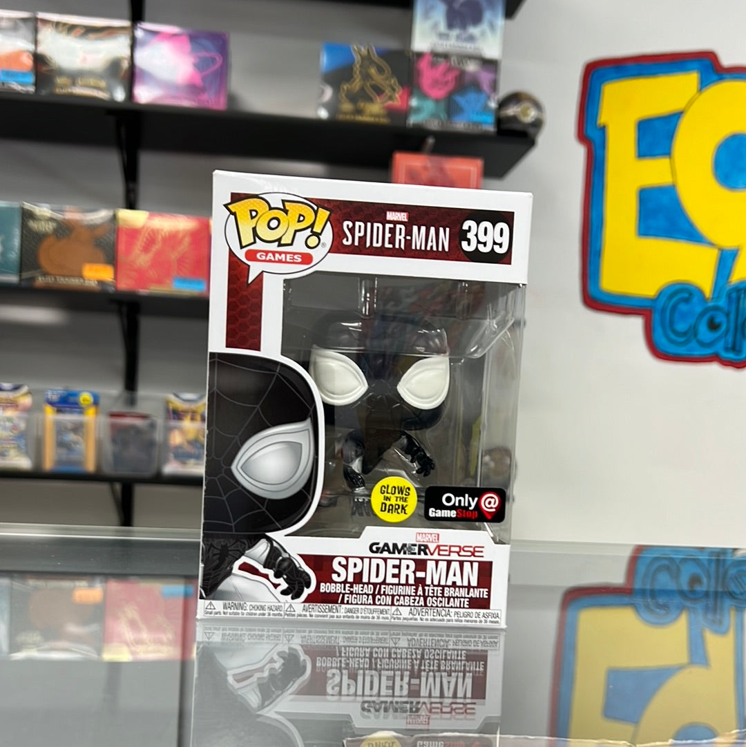 Funko POP! Spider-Man: GamerVerse Spider-Man GITD GameStop Exclusive #399