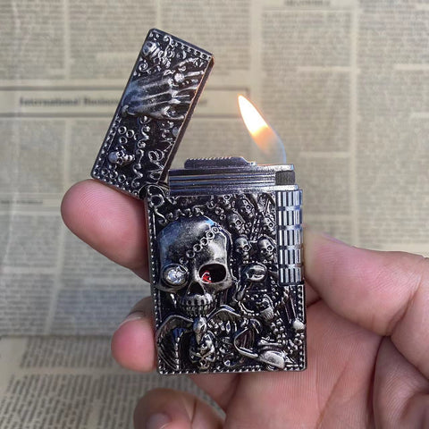 cheap skull lighter