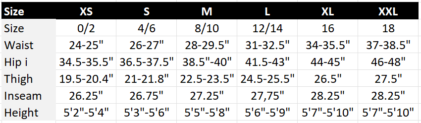 Fox Women's sizing runs similar to other brands