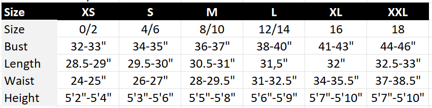 Fox Women's sizing runs similar to other brands