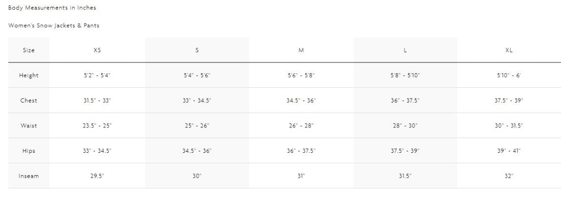 O'Neill Women's sizing runs similar to other brands