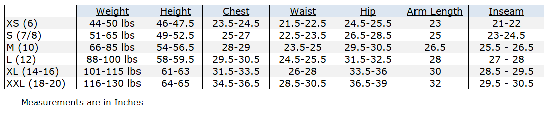 The North Face sizing runs similar to other brands