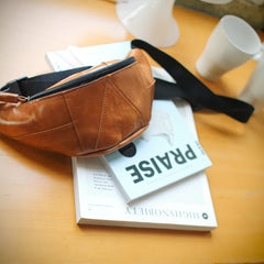 bum bag brown leather 