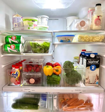 frigo organisé
