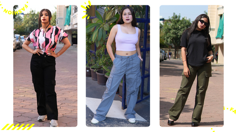 Influencer Styled Cargo Pants