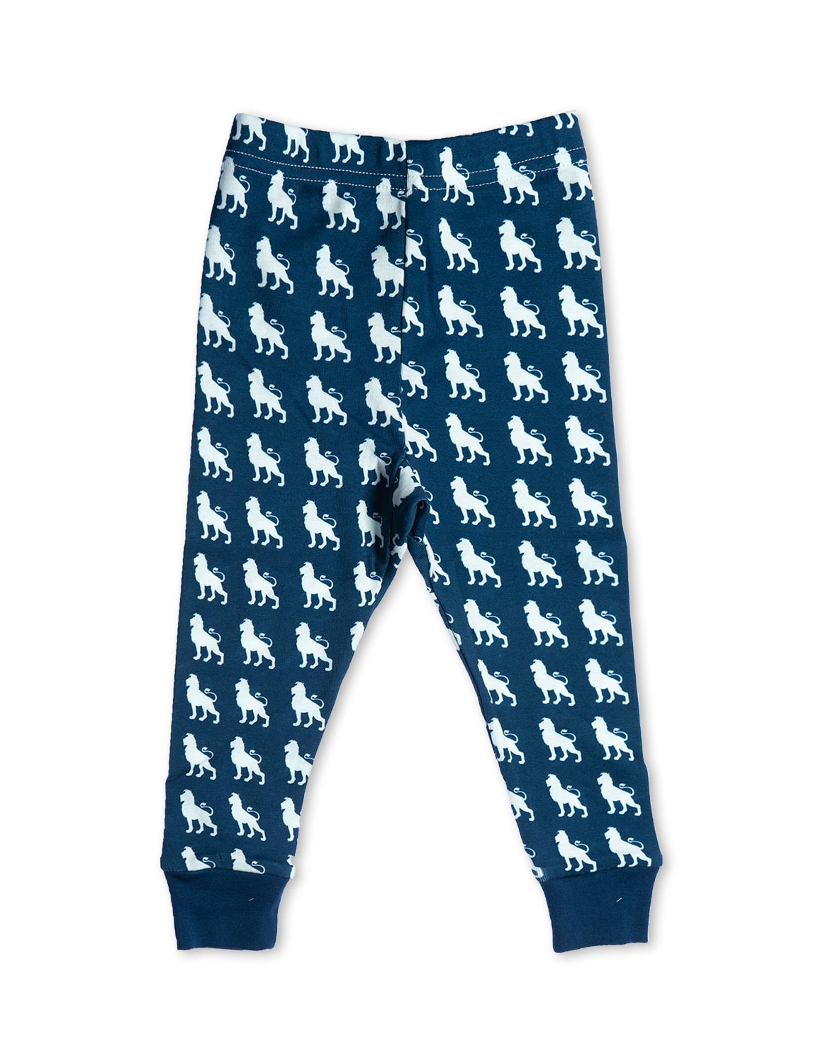 Organic Cotton Pajamas Lion Blue | Jazzy Organics