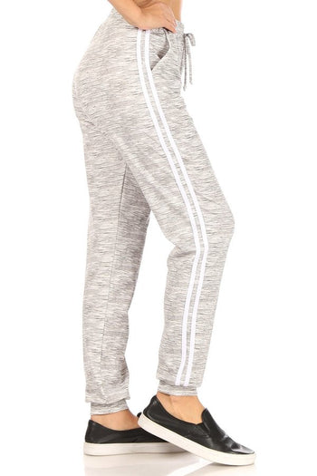 Wholesale Womens Fleece Lined Waffle Jogger Sweatpants - Light Grey – S&G  Apparel