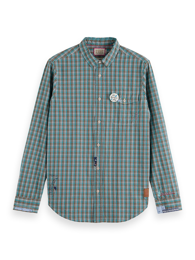 Check Mix Shirt | Scotch & Soda