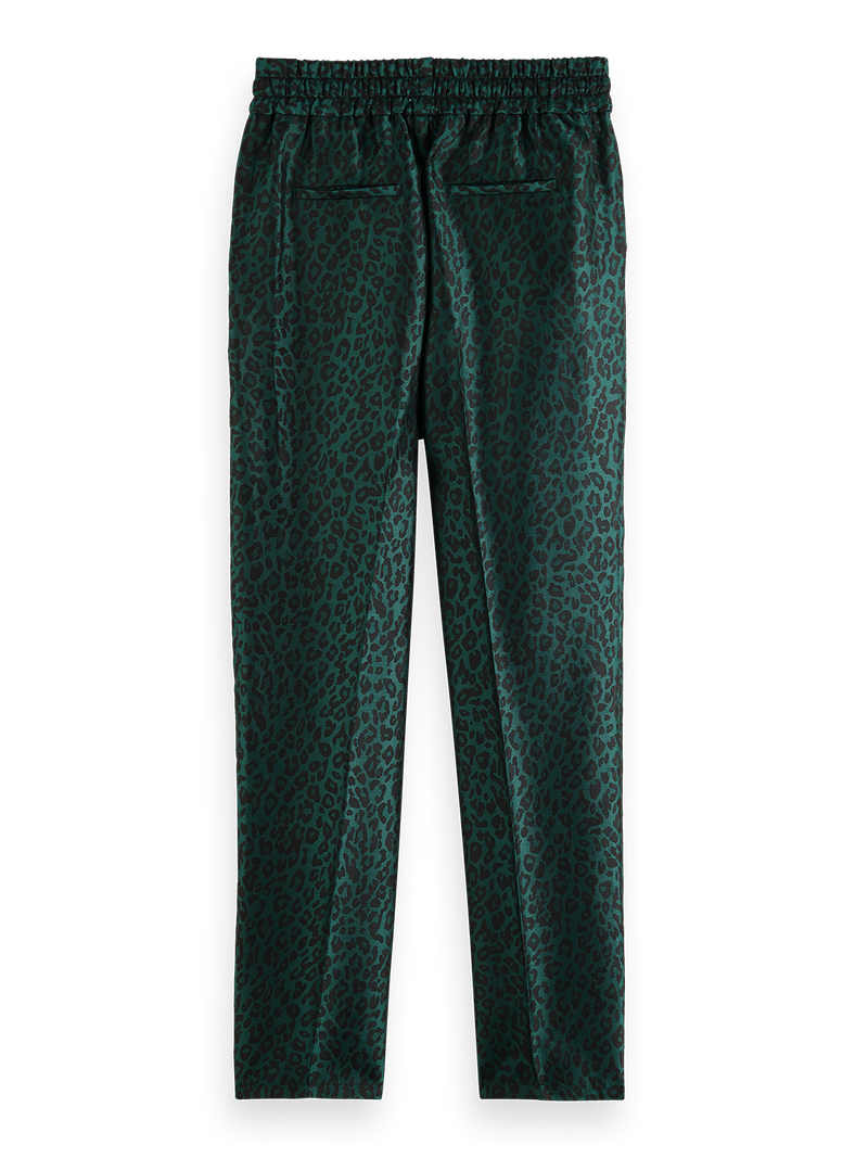 Maia | Soda Jacquard & Leopard Jogger Scotch