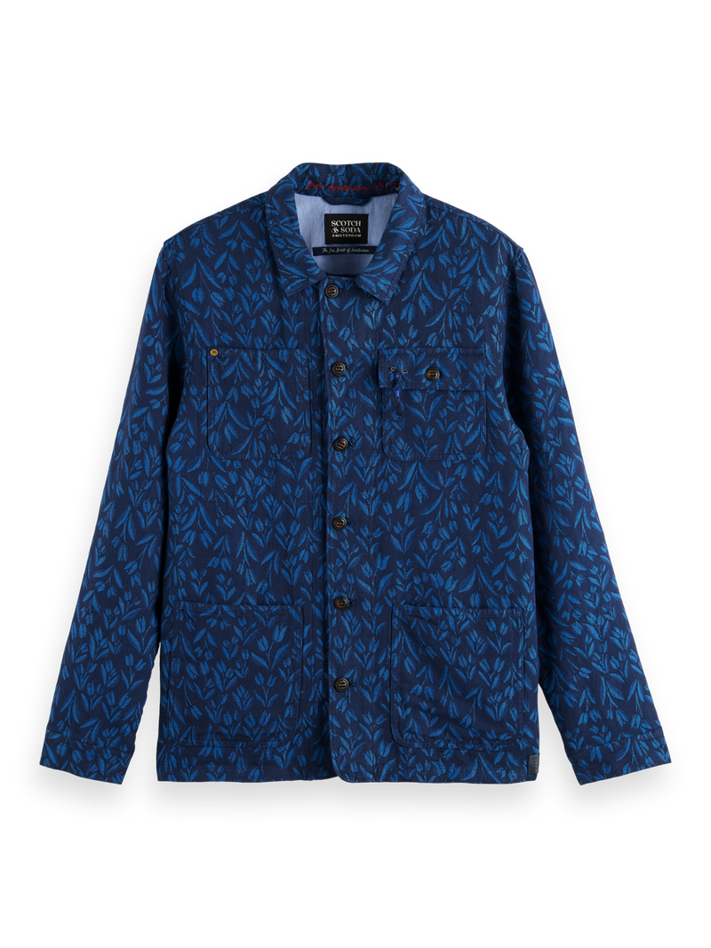 Louis Vuitton Tie-Dye Workwear Denim Jacket