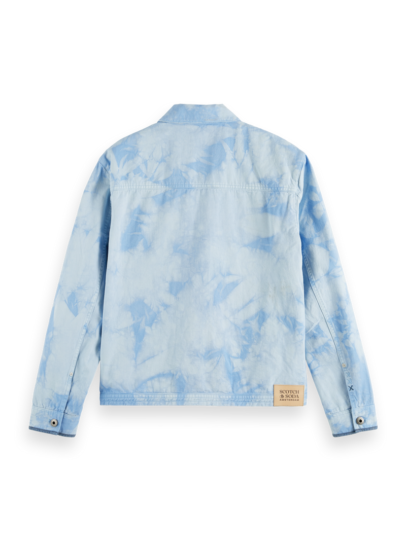 Tie-dye denim trucker jacket | Scotch & Soda