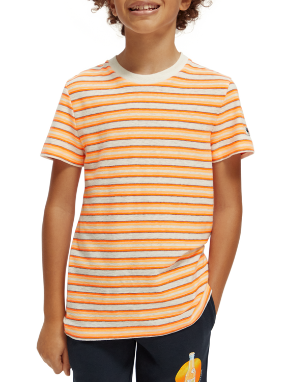 Scotch and Soda Sunset T Shirt Junior Boys