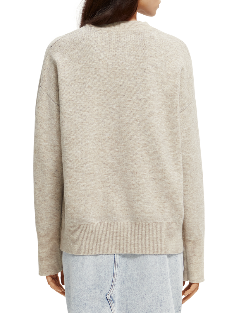 Intarsia Jacquard Graphic Cashmere Crewneck - Ready to Wear