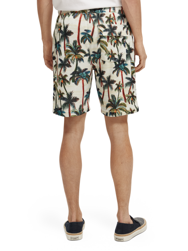 Printed terry Bermuda shorts | Scotch & Soda