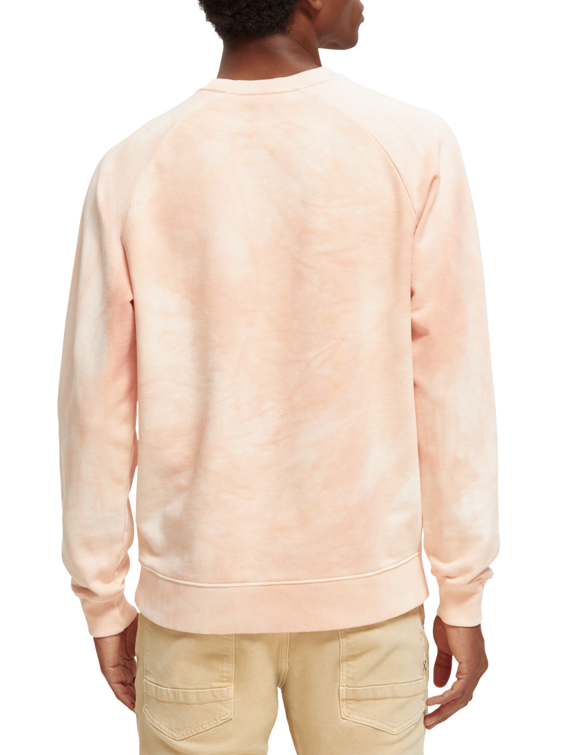 Unisex Plant-Dyed Organic Cotton Sweatshirt | Pink | | 100% Cotton | Scotch & Soda