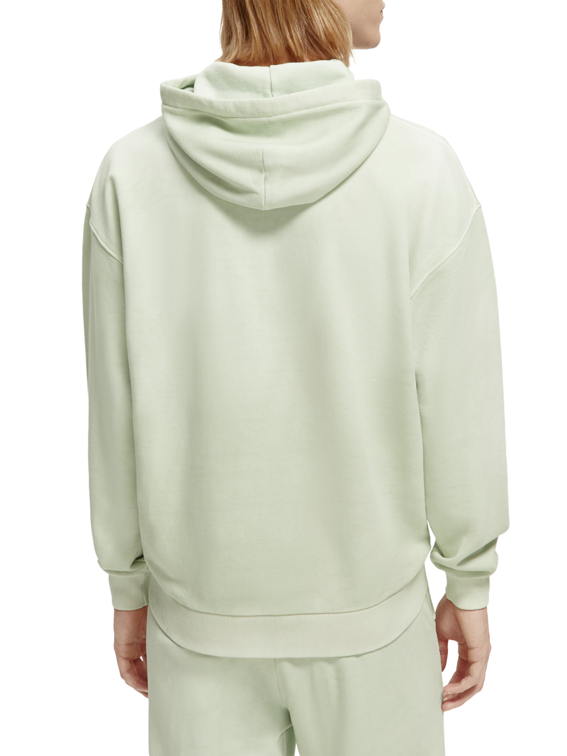 Unisex Plant-Dyed Hoodie | Green | | Scotch & Soda