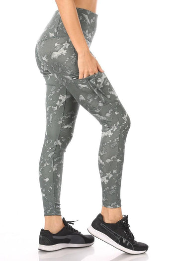WEEDKEYCAT Texas State Outline with Flag Lineman Women Yoga Pants High Waist  Sports Workout Leggings with Pockets L : : Clothing, Shoes &  Accessories