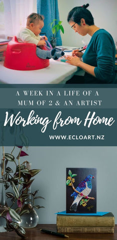 In this blog post I am sharing with you how a Week in a life of a mum of 2 is while working from home 