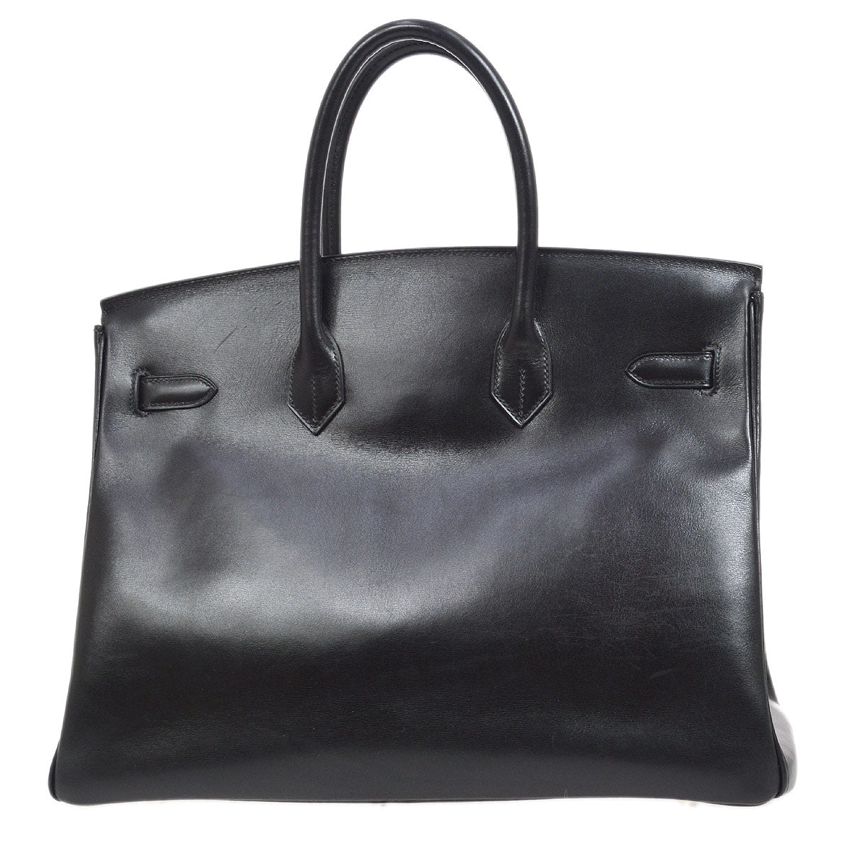 HERMES 2003 BIRKIN 35 Black Box calf 6207