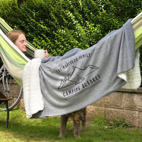 Personalised Camping Blanket