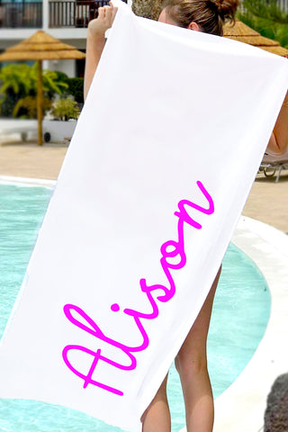 Island Inspired Beach Towel