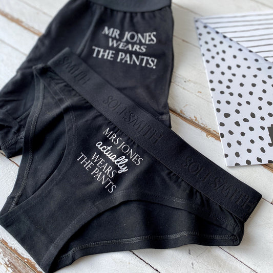 Property of Anniversary Personalised Underwear – Solesmith