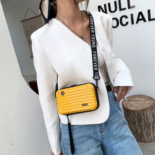 Buy Forever Young Crossbody & Mini Suitcase Sling Box Bag for