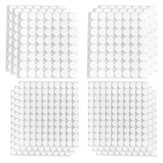 10 Sheet Foam Round Dots Double-Sided Adhesive 3D Craft Foam Tape for DIY  Handmade Crafts/Office Supplies, 1000 Pcs, 2 Sizes (10, White, 0.3 inch 