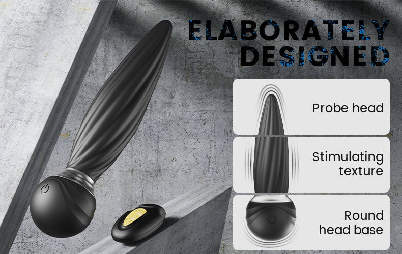 PleasureBud - Ultimate 7-Mode Vibrating Rotating Prostate Stimulator