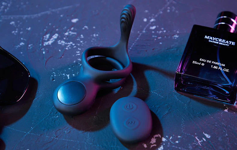 VibeRise - Sensual Harmony Remote-Controlled Dual Vibrating Cock Ring