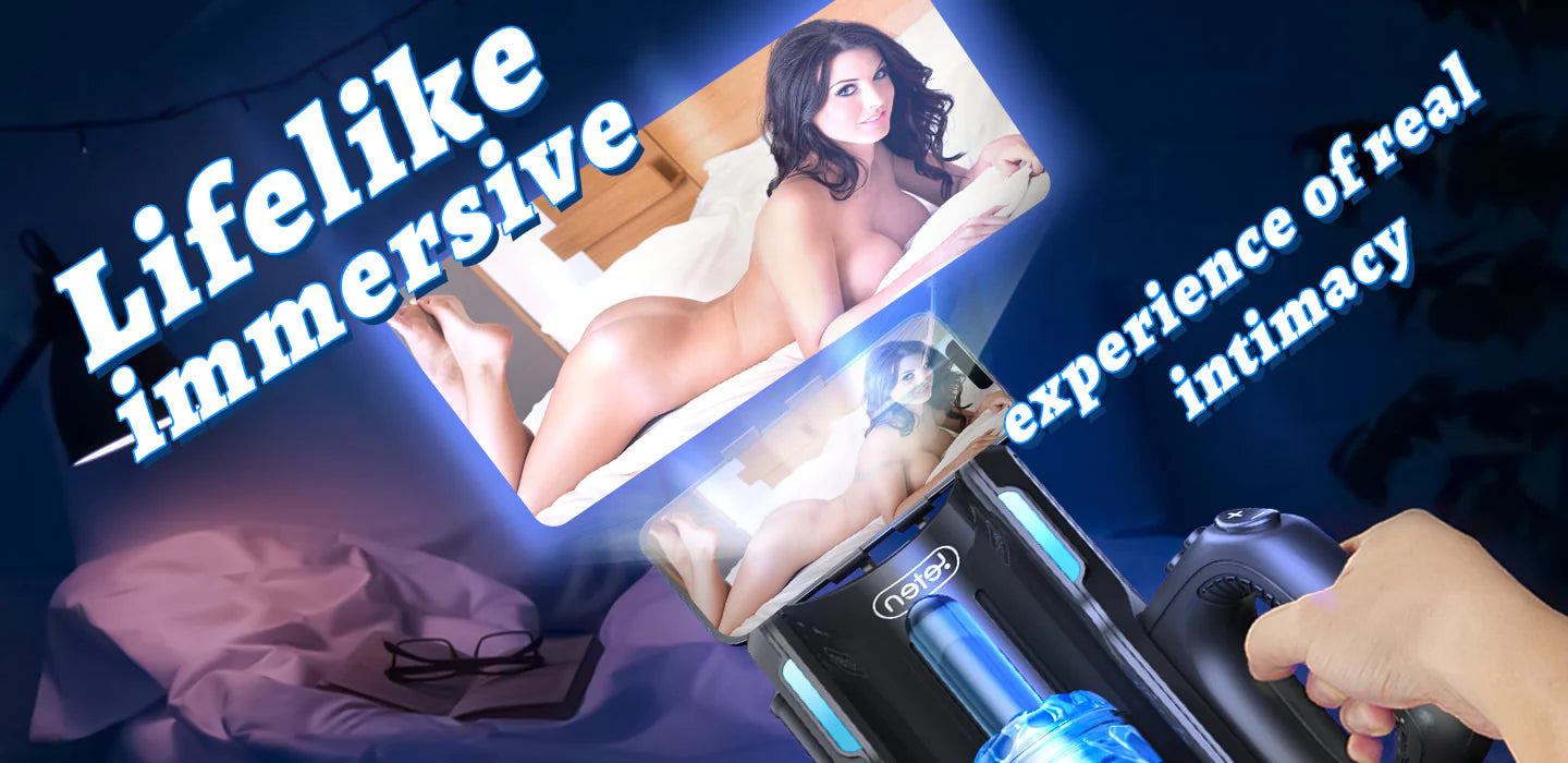 Cupking - High-speed Automatic Male Masturbator Cup with Phone Holder