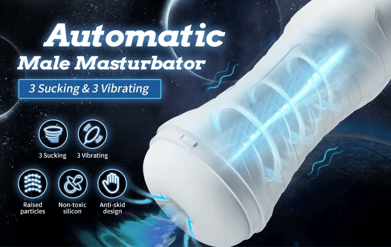 Pleasure Pulse Pro - Sucking and Vibrating Automatic Male Masturbator