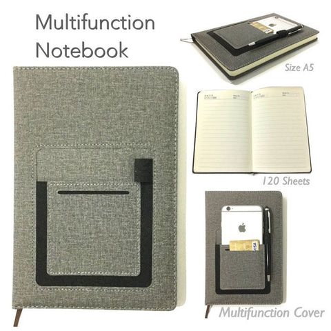 multifunction Fabric Notebook