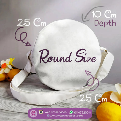 Round Bag size