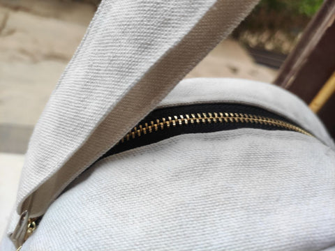 Round Bag zipper