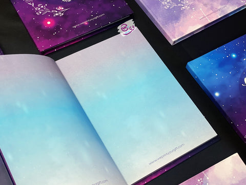 Inner Papers Galaxy Notebook