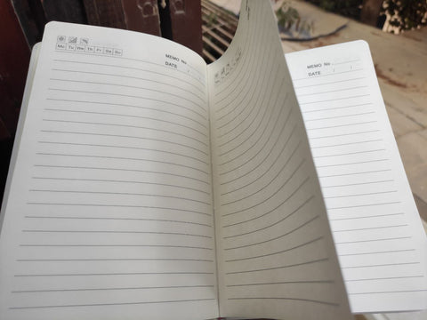 inner papers of rubber covers Notebook