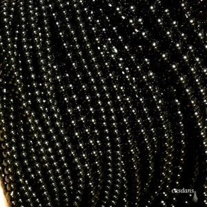 Glass Beads - Black Ice - CASDANS