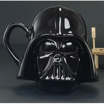 Star Wars Darth Vader - Taza de cerámica esculpida, 18 onzas líquidas
