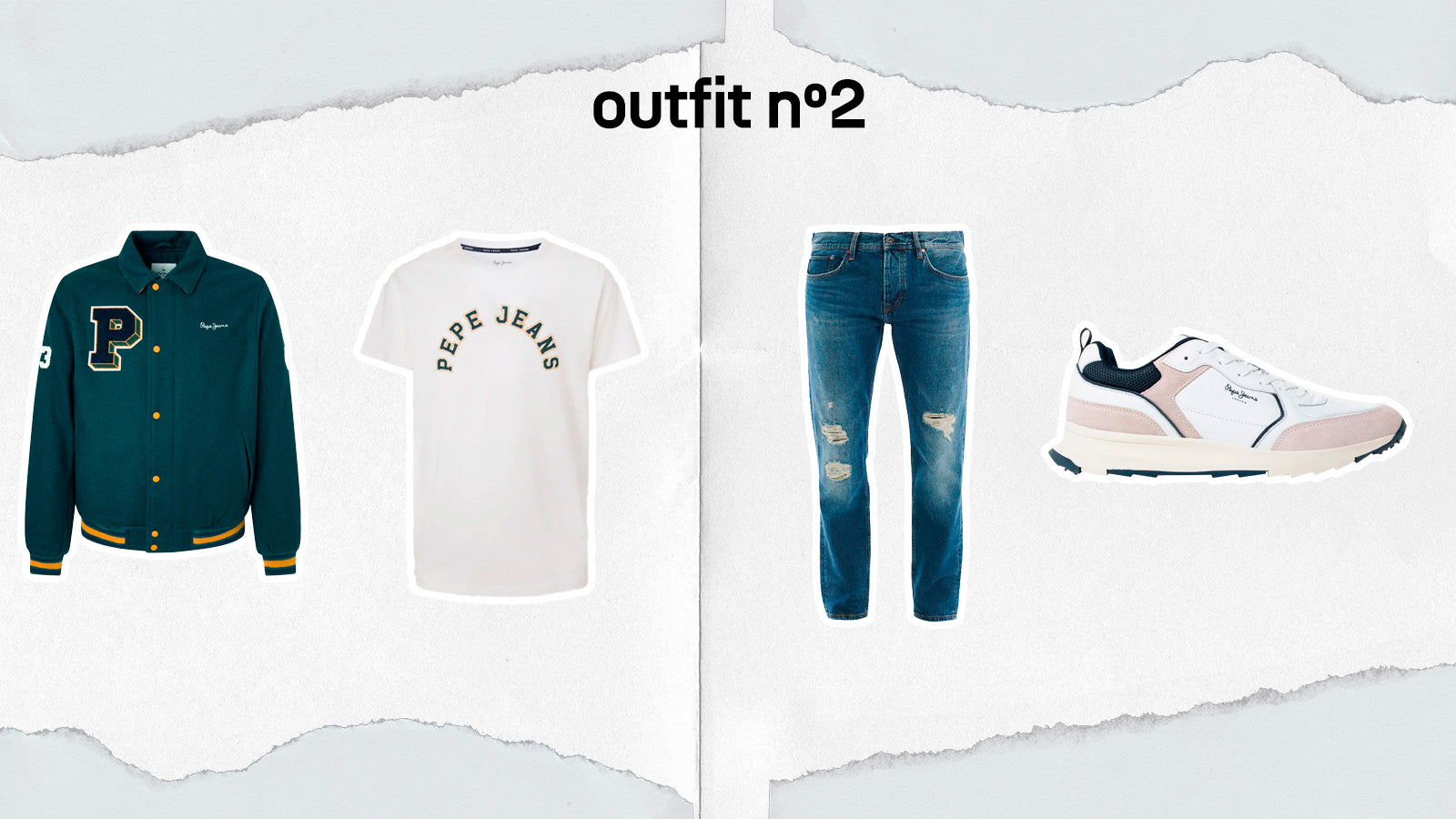 look 2 pepe jeans homem