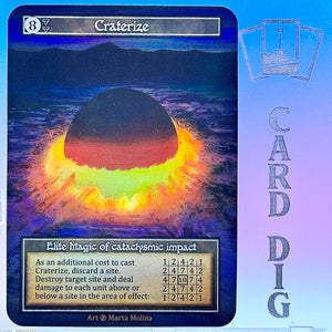 Craterize - Foil (β Elite) - Card Dig