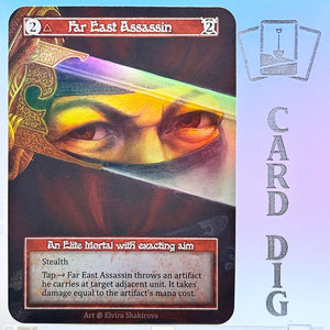 Far East Assassin - Foil (β Elite) - Card Dig - Near And Far Amber Mines