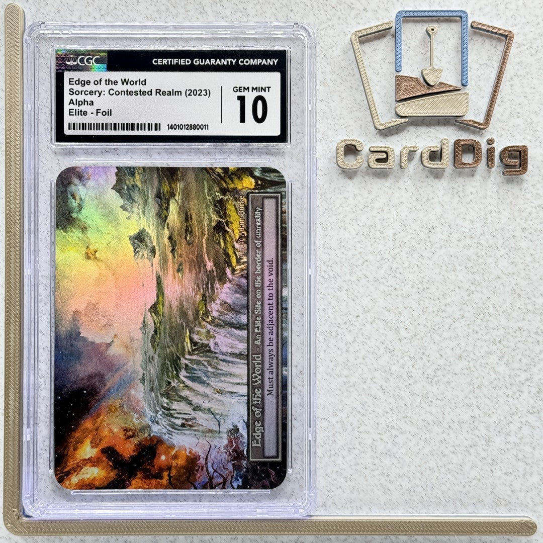 Edge of the World - Foil Graded (α Elite)