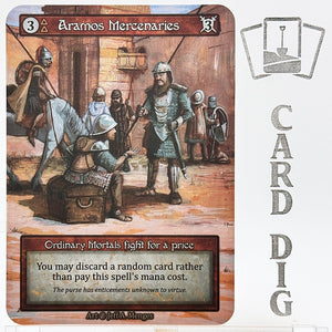 Aramos Mercenaries (β Ord) - Card Dig