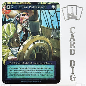 Captain Baldassare (β Unq) - Card Dig