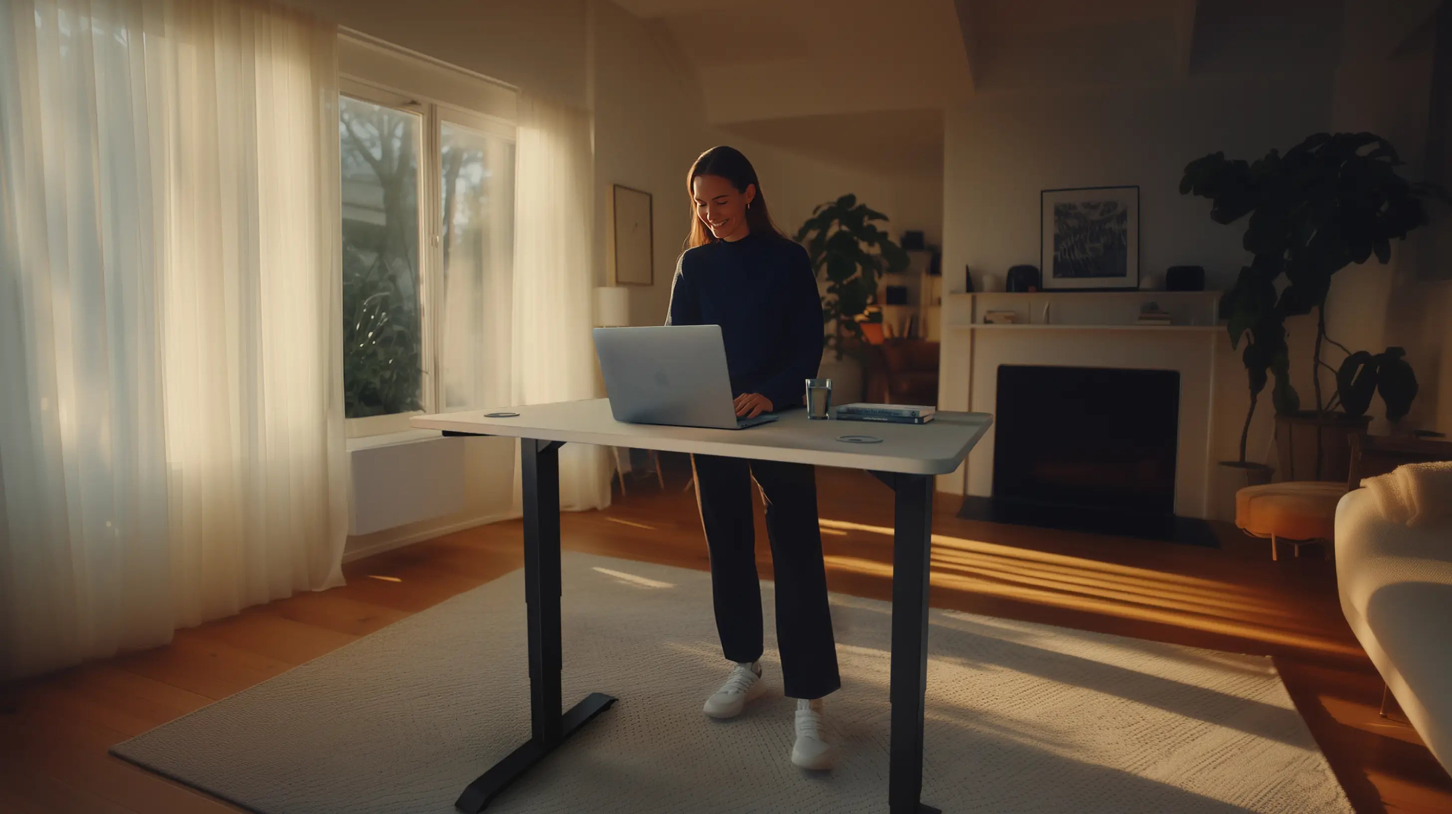 Bureau assis debout HomePro